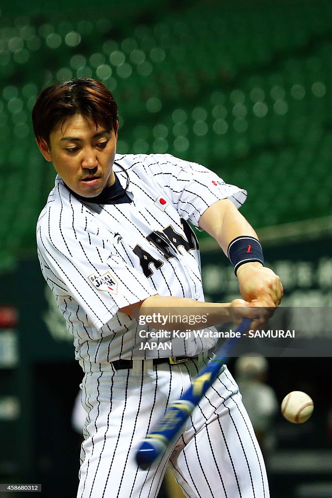 Samurai Japan Training Session