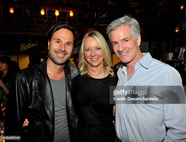 Rob Meder, editor in Chief of Allure Magazine Linda Wells and Jeff Nuechterlein attend Chris McMillan Celebrates His Birthday And Recent Nuptials...