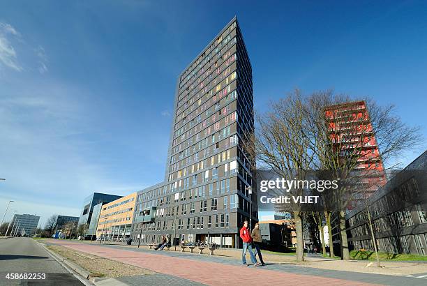 university campus the uithof in utrecht - utrecht stockfoto's en -beelden