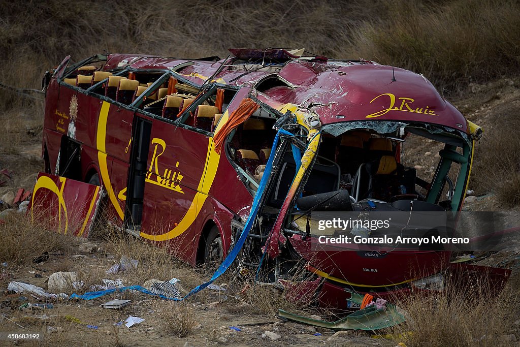 13 Dead And More than 30 Injured In Bus Accident In Murcia Region