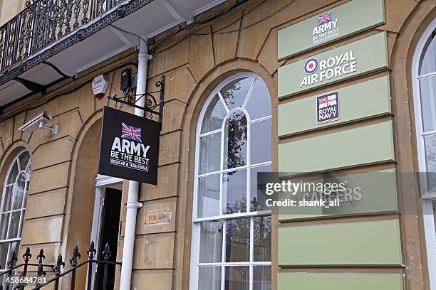 army recruitment offices - uk army stock pictures, royalty-free photos & images