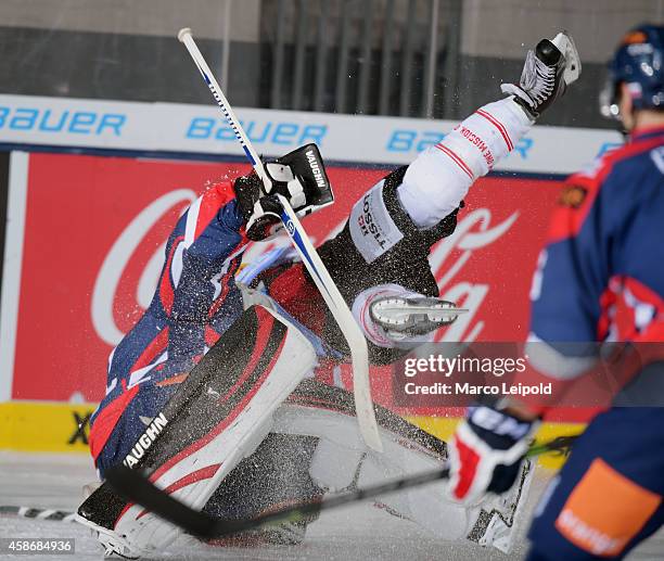 Marek Ciliak of Team Slovakia during the game between Slovakia and Switzerland on November 9, 2014 in Munich, Germany.