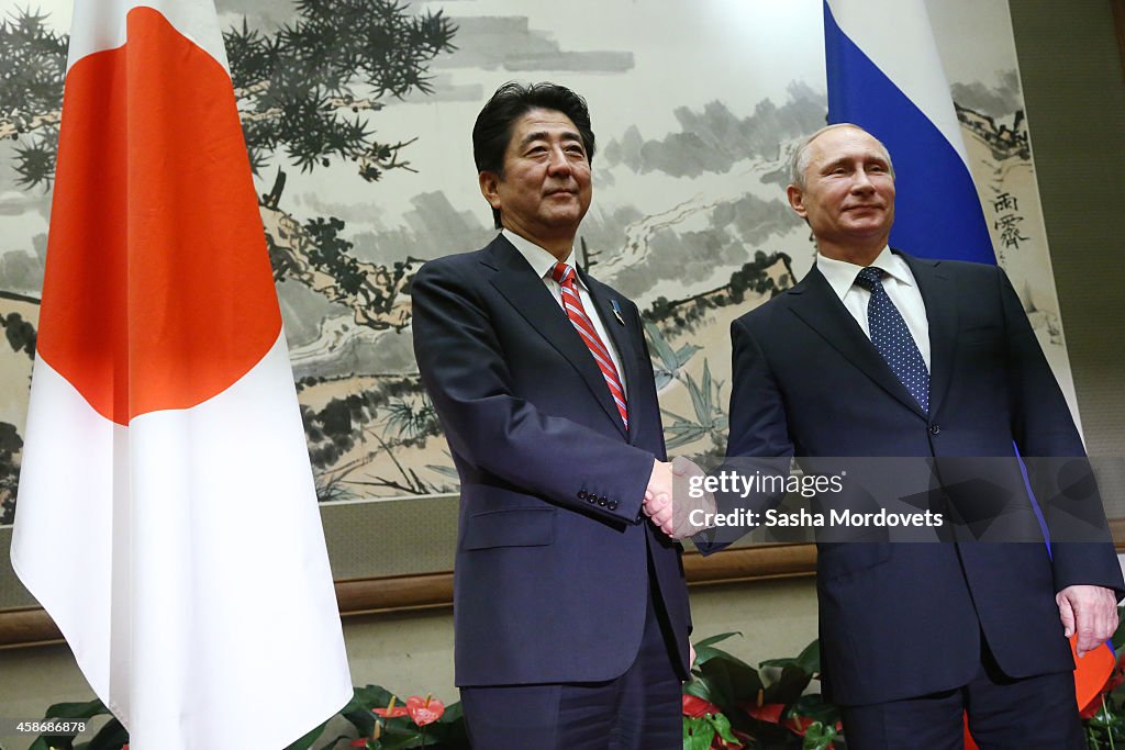 APEC Bilateral Meeting - China & Russia