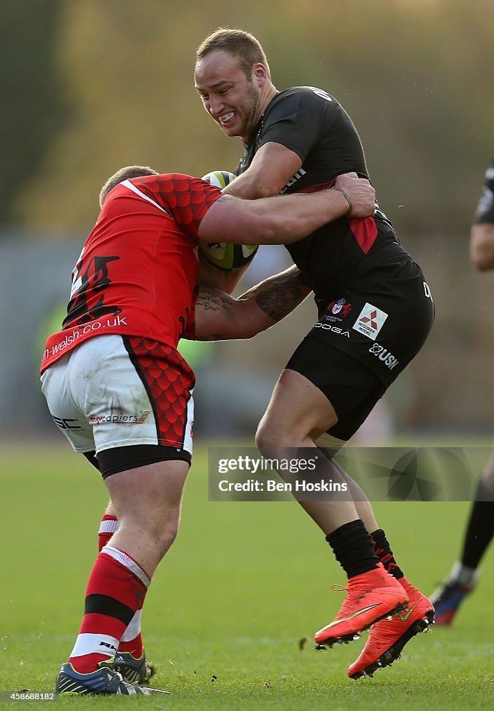 London Welsh v Gloucester - LV= Cup