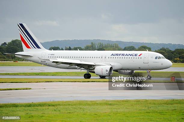 air france airbus a320 - air france stockfoto's en -beelden