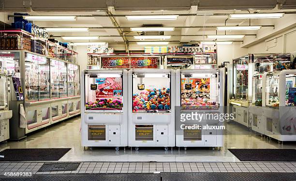 akihabara tokyo japan - arcade cabinet stock pictures, royalty-free photos & images