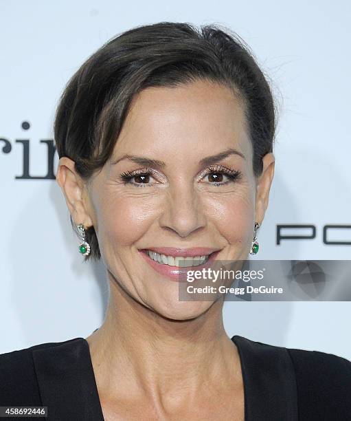 Actress Embeth Davidtz arrives at the 2014 Baby2Baby Gala presented by Tiffany & Co. Honoring Kate Hudson at The Book Bindery on November 8, 2014 in...