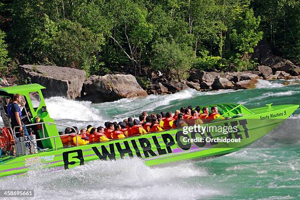 niagara whirlpool jet ride - niagara falls stock pictures, royalty-free photos & images