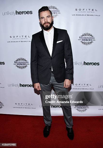 Director TK McKamy arrives at the 3rd Annual Unlikely Heroes Awards Dinner and Gala at the Sofitel Hotel on November 8, 2014 in Los Angeles,...