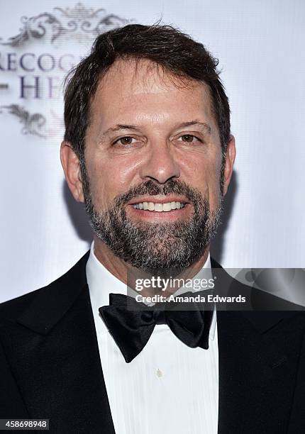 Richard Braun arrives at the 3rd Annual Unlikely Heroes Awards Dinner and Gala at the Sofitel Hotel on November 8, 2014 in Los Angeles, California.