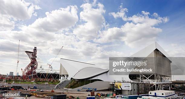 london 2012 olympic site - olympic park london stock pictures, royalty-free photos & images