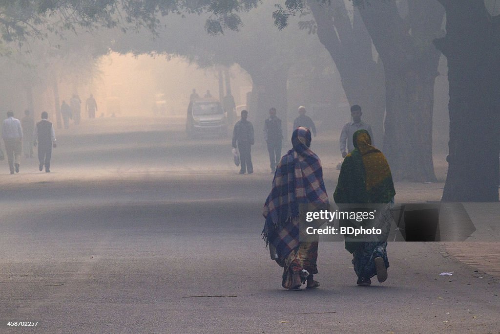 New Delhi street life