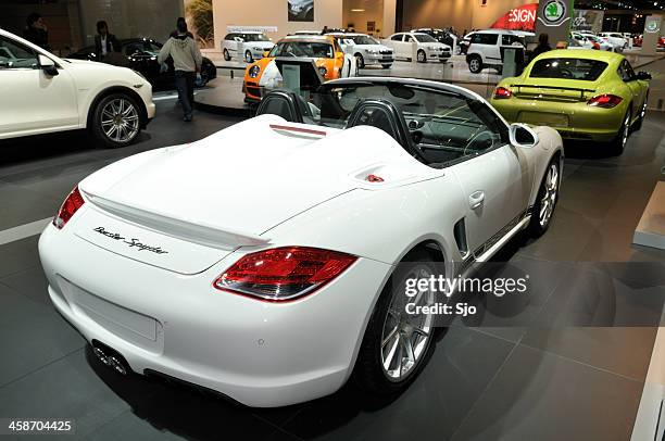 Prosche Boxster Rear 56 Porsche Boxster Spyder Stock Photos, High-Res Pictures, and Images ...
