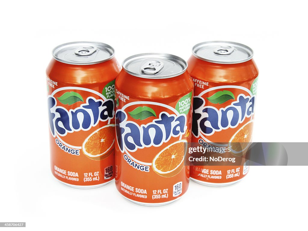 Fanta orange soda