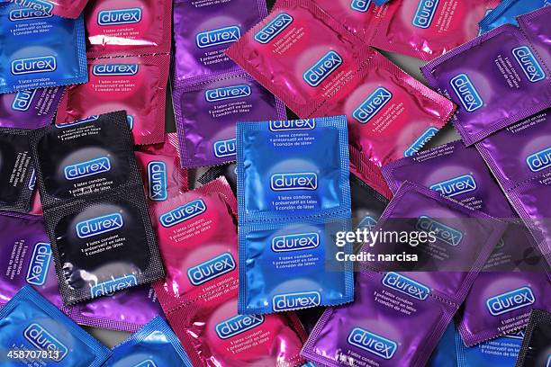 durex condoms - condom stock pictures, royalty-free photos & images