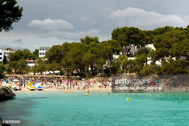 cala d'or - beach at cala d'or stock pictures, royalty-free photos & images