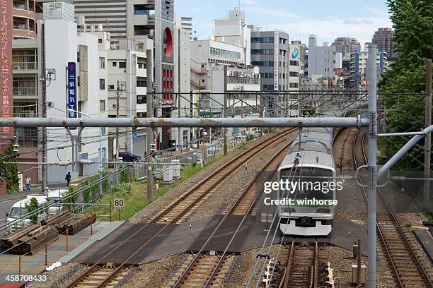 山の手線、東京の鉄道、日本 - 山手線 ストックフォトと画像