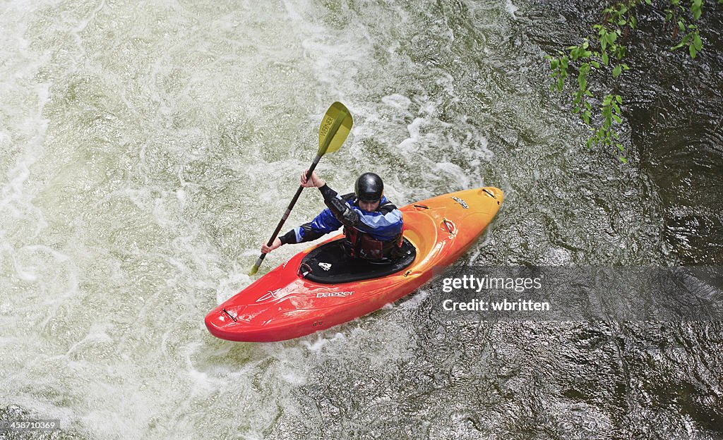 Kayaking in the Smoky Mountains