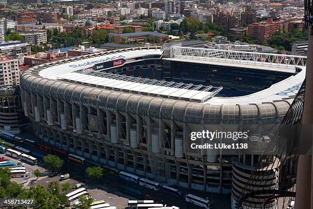 santiago bernabeu stadium - santiago bernabeu stadium 個照片及圖片檔