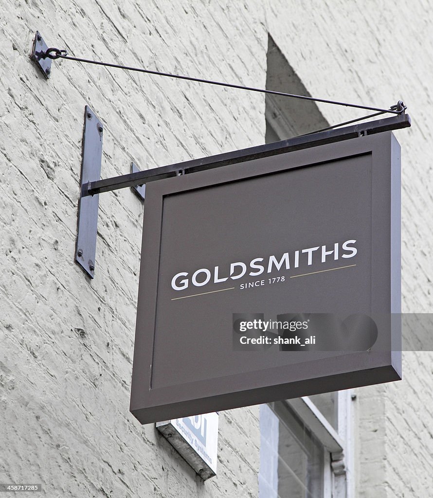 La jewelers goldsmiths college de la señal