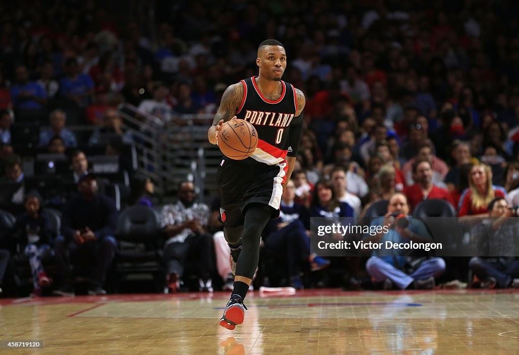 Portland Trail Blazers v Los Angeles Clippers