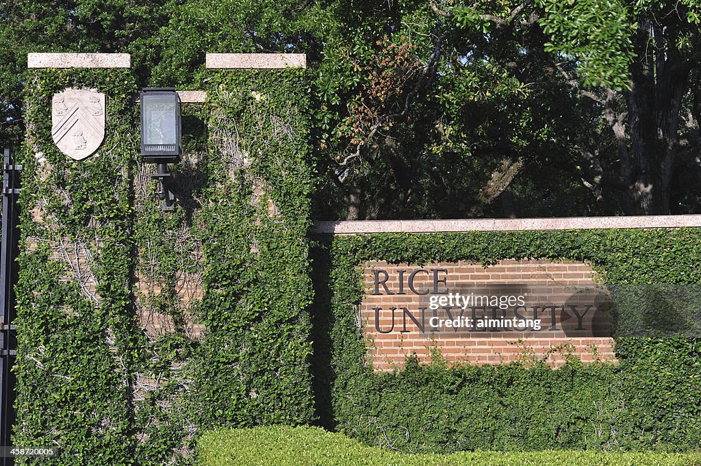 Rice University Entrance