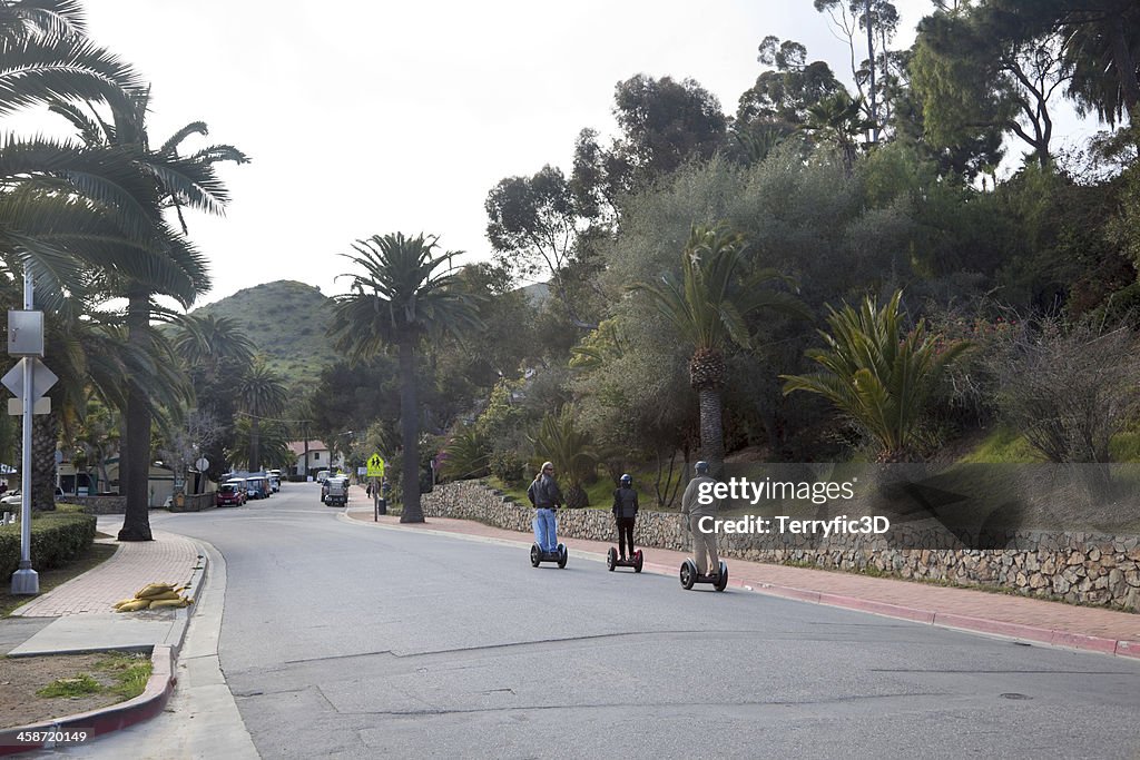 Segway recorrido en Avalon, la isla Catalina