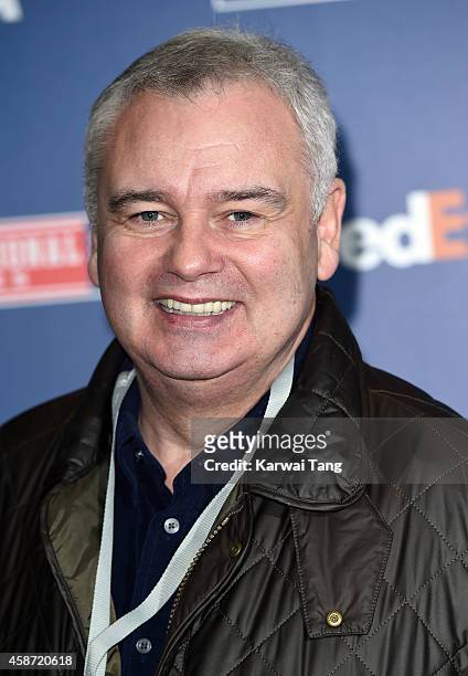 Eamonn Holmes attends as the Dallas Cowboys play the Jacksonville Jaguars in an NFL match at Wembley Stadium on November 9, 2014 in London, England.