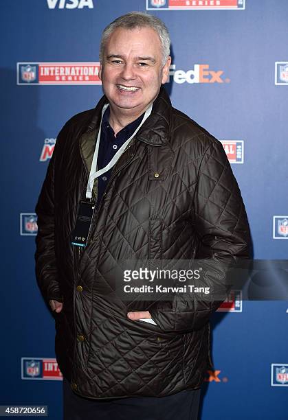 Eamonn Holmes attends as the Dallas Cowboys play the Jacksonville Jaguars in an NFL match at Wembley Stadium on November 9, 2014 in London, England.