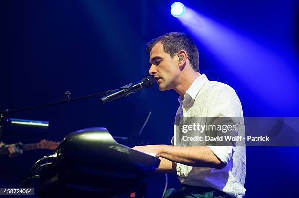 Josef Salvat performs during Howl Festival at La Gaite Lyrique on November 9, 2014 in Paris, France.
