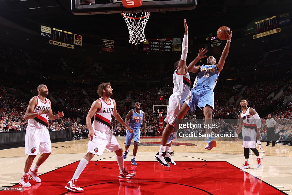 Denver Nuggets v Portland Trail Blazers