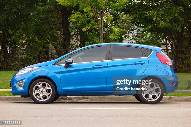 ford fiesta - car side by side stock pictures, royalty-free photos & images