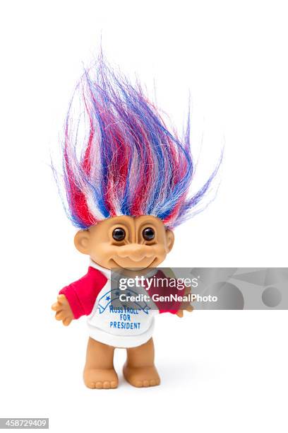 russ troll for president - troll fictional character stock pictures, royalty-free photos & images