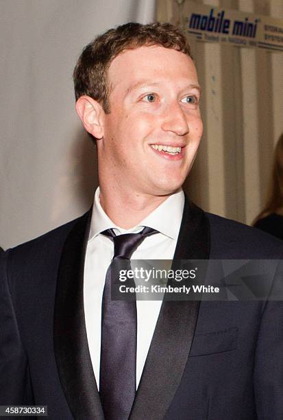 Breakthrough Prize Co-Founder Mark Zuckerberg attends the Breakthrough Prize Awards Ceremony Hosted By Seth MacFarlane at NASA Ames Research Center...