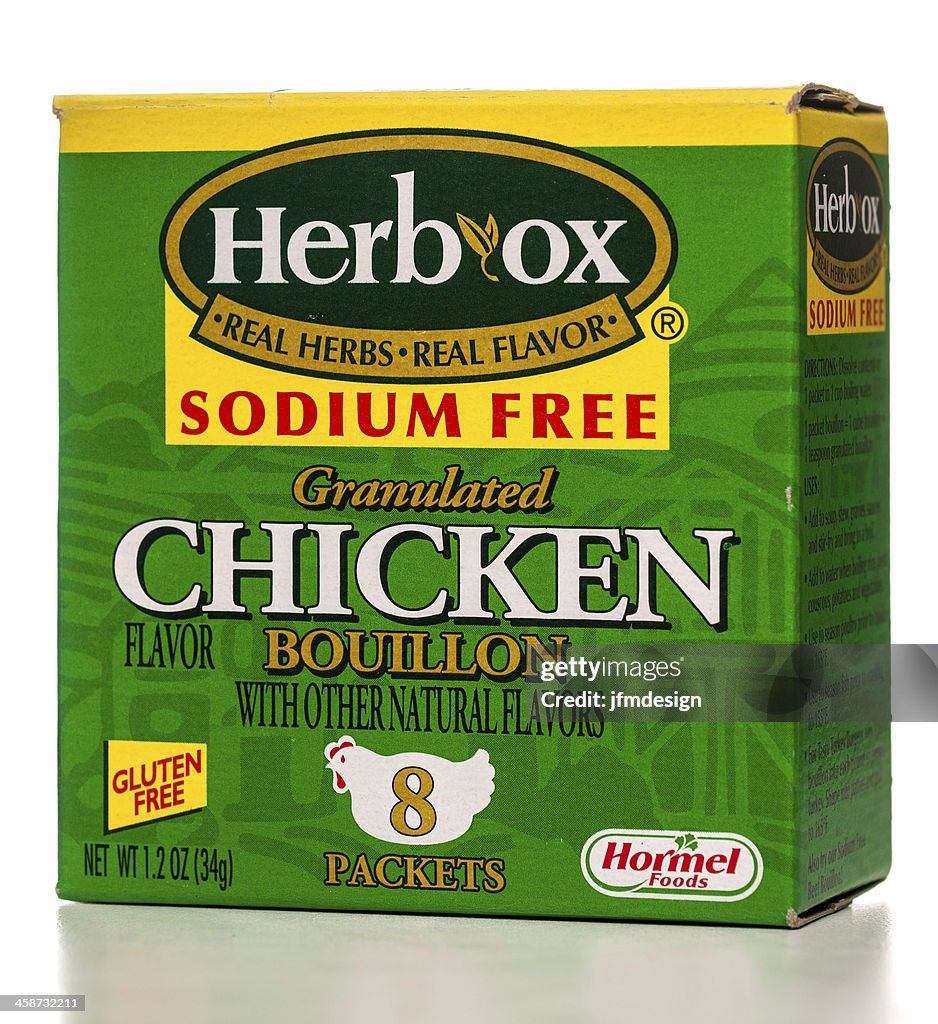 Herb-Ox Granulated chicken boullion box