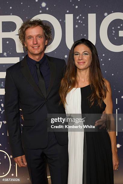 Guests attend the Breakthrough Prize Awards Ceremony Hosted By Seth MacFarlane at NASA Ames Research Center on November 9, 2014 in Mountain View,...