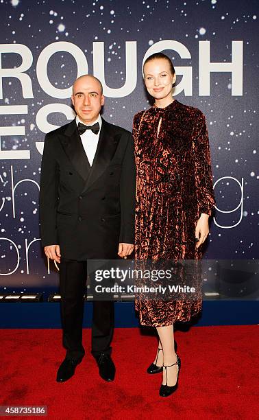 Guests attend the Breakthrough Prize Awards Ceremony Hosted By Seth MacFarlane at NASA Ames Research Center on November 9, 2014 in Mountain View,...