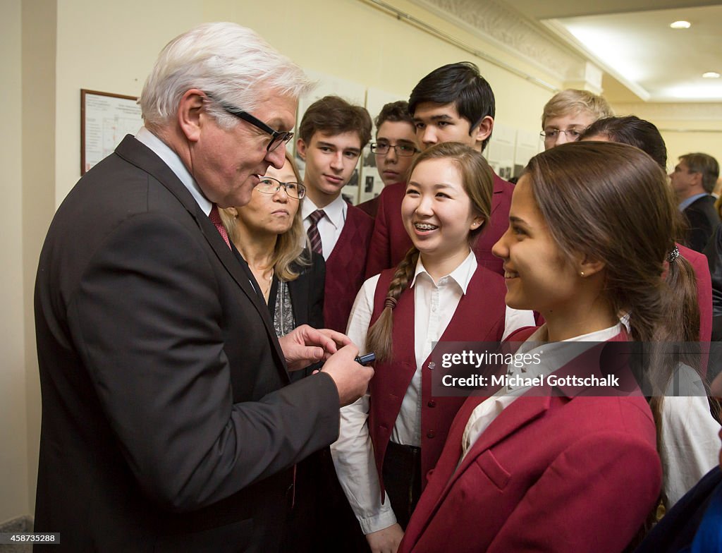 German Foreign Minister Visits Kazakhstan