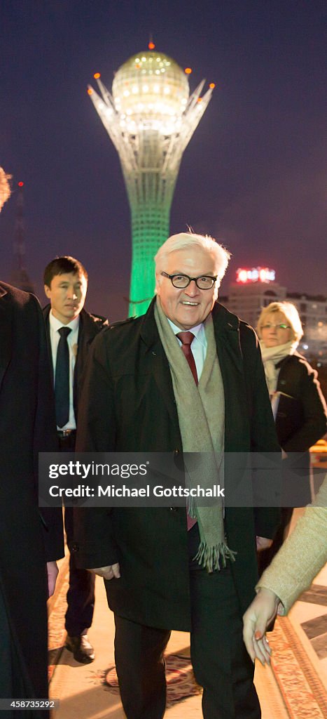 German Foreign Minister Visits Kazakhstan