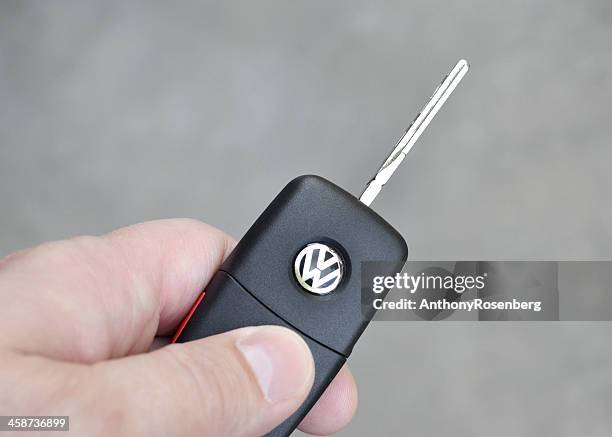 volkswagen key - volkswagen stock pictures, royalty-free photos & images