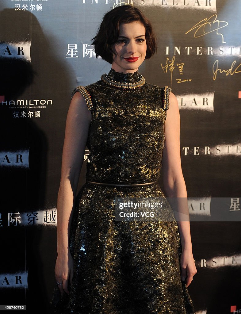 Film Interstellar Shanghai Premiere