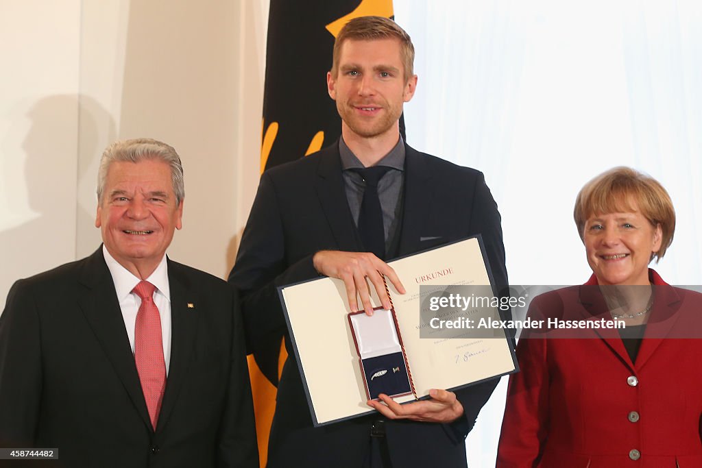 Silbernes Lorbeerblatt Awarding Ceremony