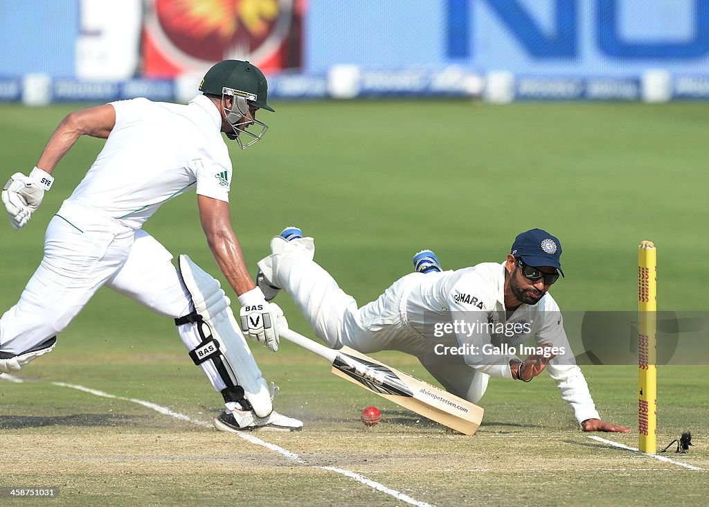 South Africa v India - 1st Test Day 4