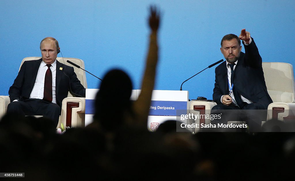 APEC Bilateral Meeting - China & Russia