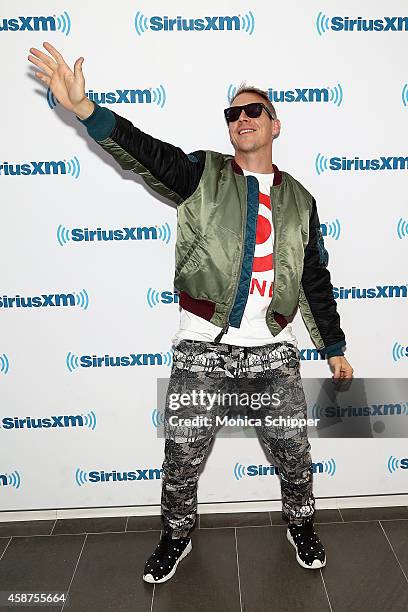 Diplo visits SiriusXM Studios on November 10, 2014 in New York City.