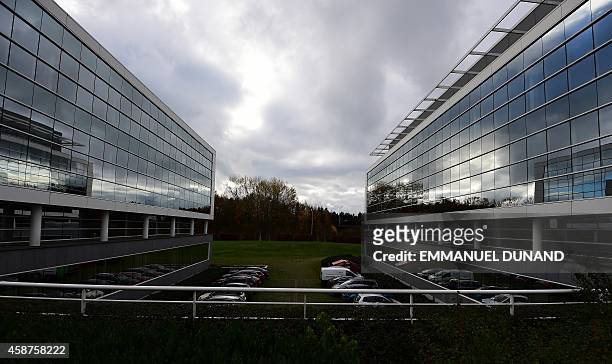 View of the Capellen economic activity zone set in Capellen some five miles from Luxembourg City, in Luxembourg, seen on November 10, 2014. Leaked...