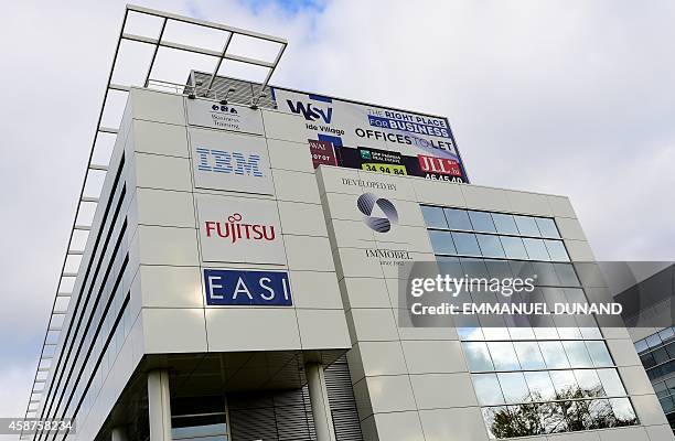 View of the Capellen economic activity zone set in Capellen some five miles from Luxembourg City, in Luxembourg, seen on November 10, 2014. Leaked...