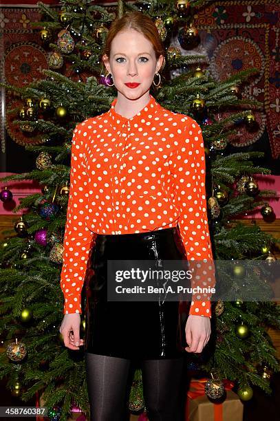 Zoe Boyle attends the August: Osage County drinks & screening at Soho Hotel on December 21, 2013 in London, England.