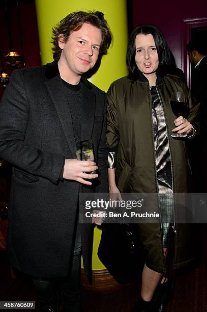 Christopher Kane attends the August: Osage County drinks & screening at Soho Hotel on December 21, 2013 in London, England.