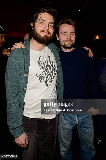 Tom Burke attends the August: Osage County drinks & screening at Soho Hotel on December 21, 2013 in London, England.